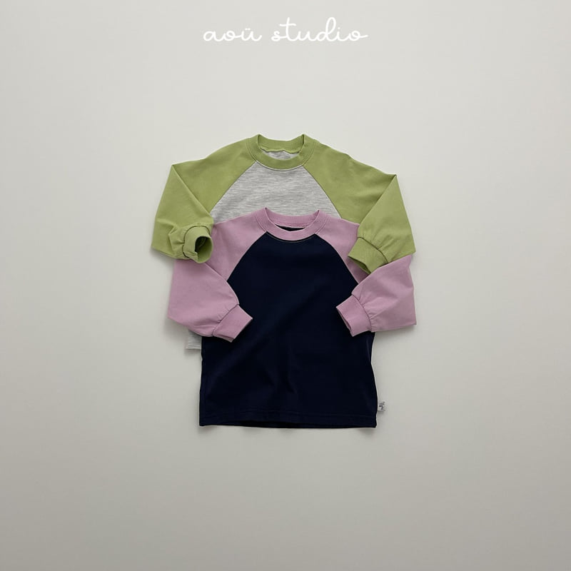 Aou Studio - Korean Baby Fashion - #babyoninstagram - Steady Raglan Tee