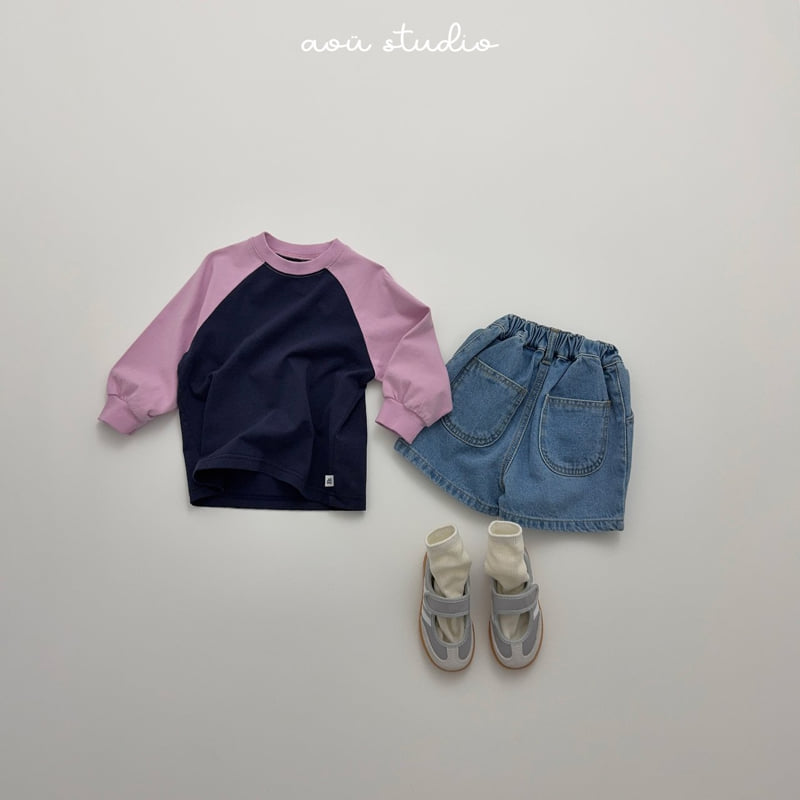 Aou Studio - Korean Baby Fashion - #babyoninstagram - Wished Denim Pants - 9