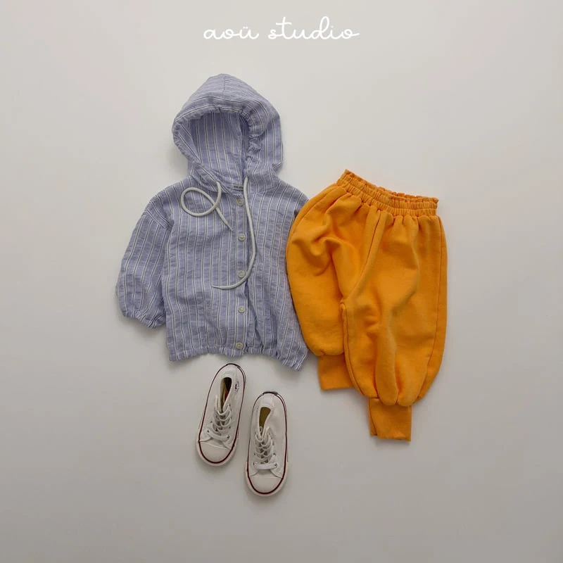 Aou Studio - Korean Baby Fashion - #babyootd - Bonbon Button Hoodie - 12