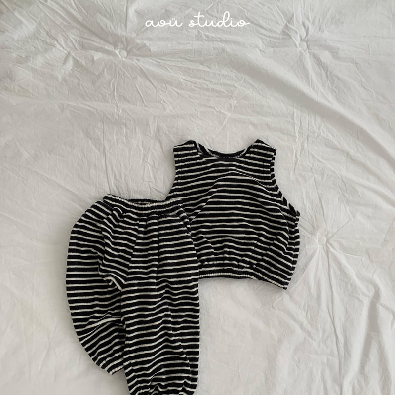 Aou Studio - Korean Baby Fashion - #babyootd - Como Jogger Pants - 5