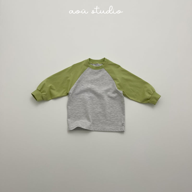 Aou Studio - Korean Baby Fashion - #babyootd - Steady Raglan Tee - 2