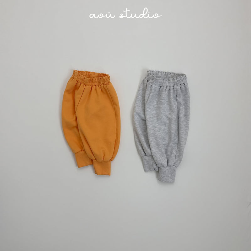 Aou Studio - Korean Baby Fashion - #babyootd - New New Jogger Pants