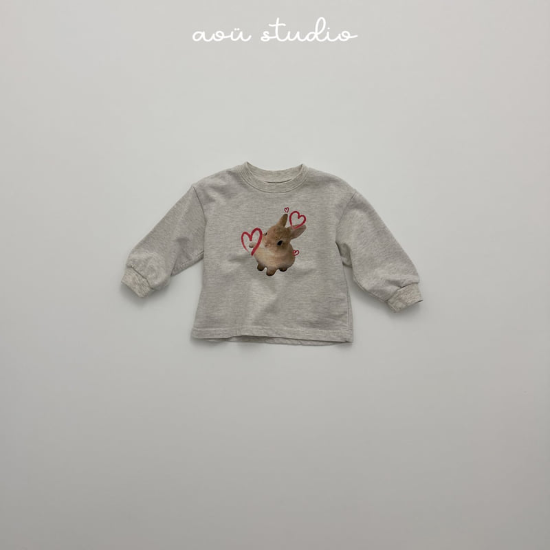 Aou Studio - Korean Baby Fashion - #babyoutfit - Bunny Tee - 3