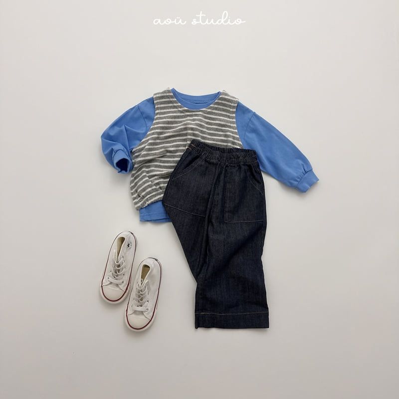 Aou Studio - Korean Baby Fashion - #babyoutfit - Como Sleeveless Top - 10