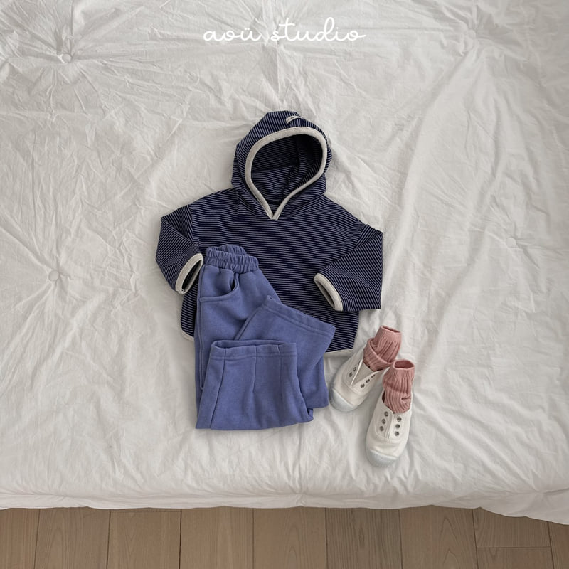 Aou Studio - Korean Baby Fashion - #babyoutfit - Mocha Hoodie - 8