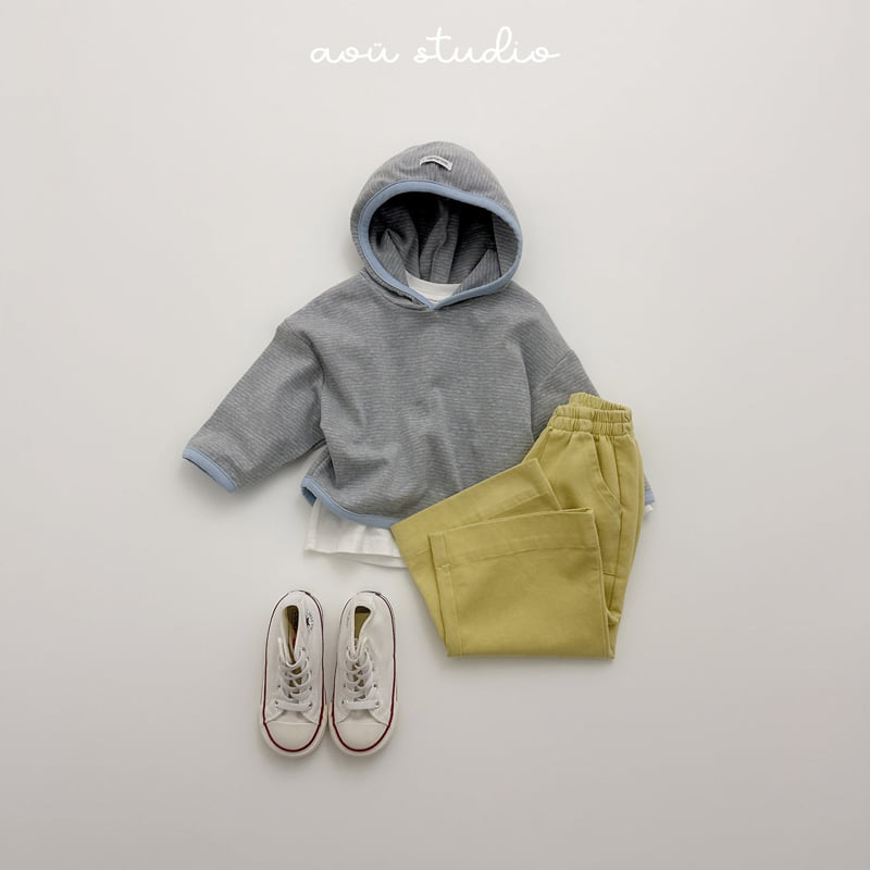 Aou Studio - Korean Baby Fashion - #babyoutfit - Mocha Hoodie - 9