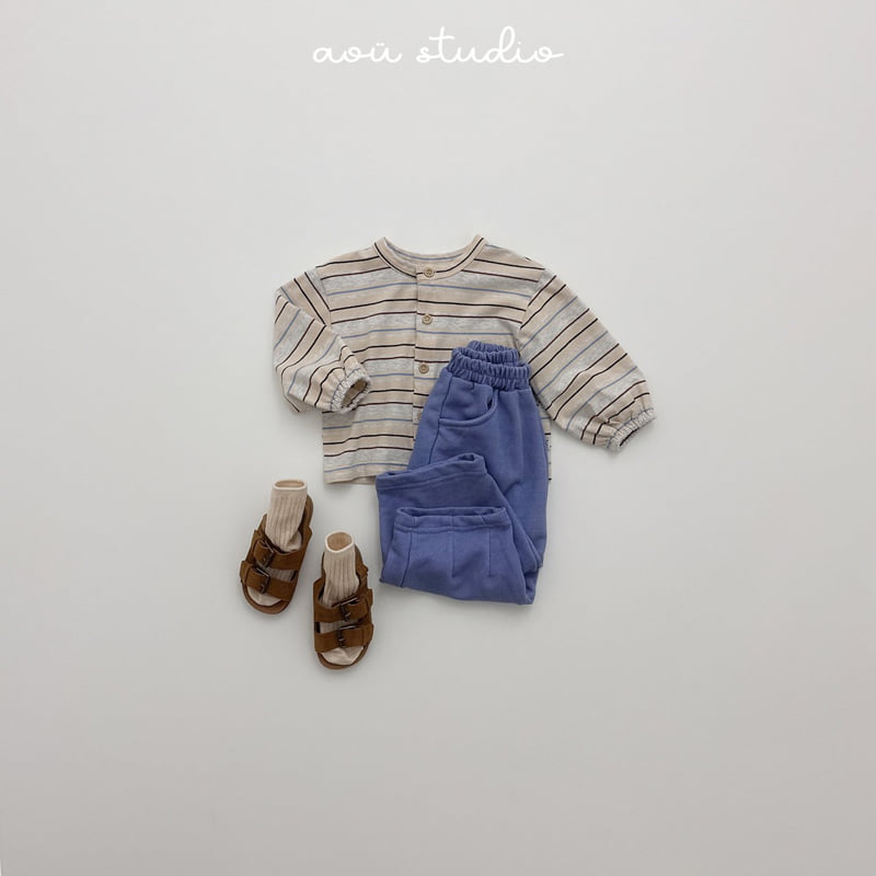 Aou Studio - Korean Baby Fashion - #babyoutfit - Natural Cardigan - 7