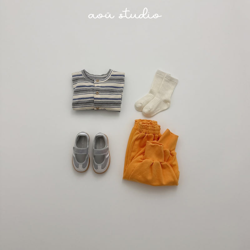 Aou Studio - Korean Baby Fashion - #babyoutfit - Natural Cardigan - 8