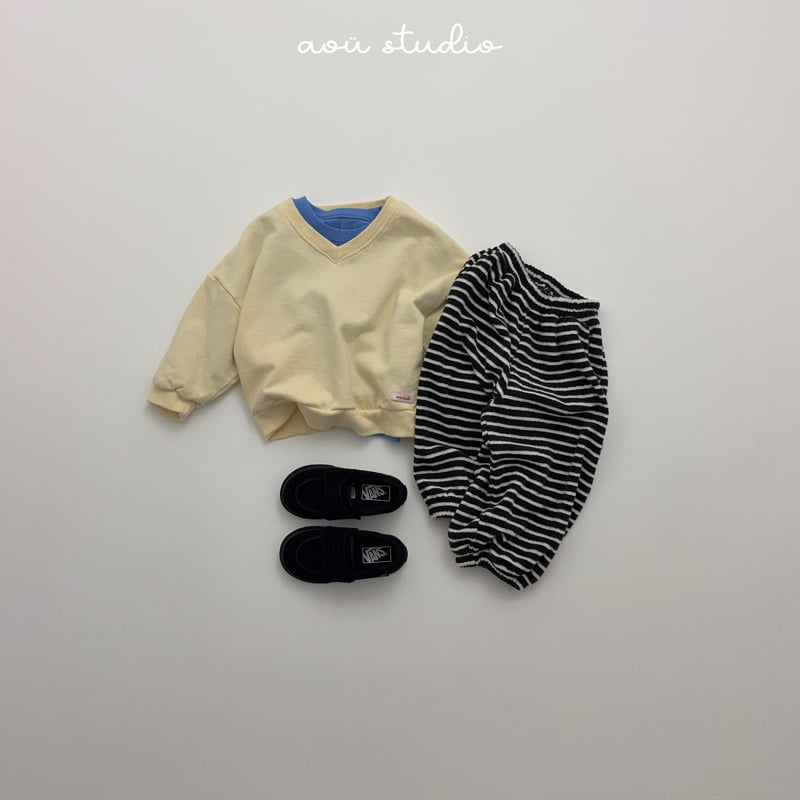 Aou Studio - Korean Baby Fashion - #babyoutfit - Como Jogger Pants - 7