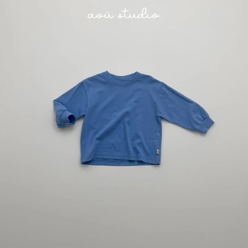 Aou Studio - Korean Baby Fashion - #babyoutfit - Rough Tee - 5