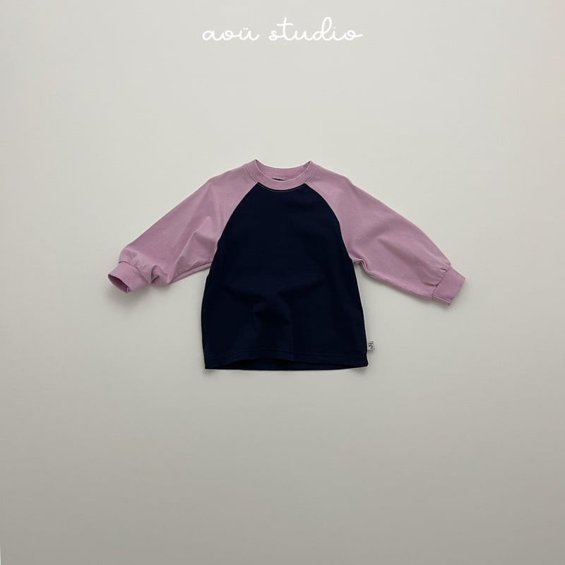 Aou Studio - Korean Baby Fashion - #babyoutfit - Steady Raglan Tee - 3