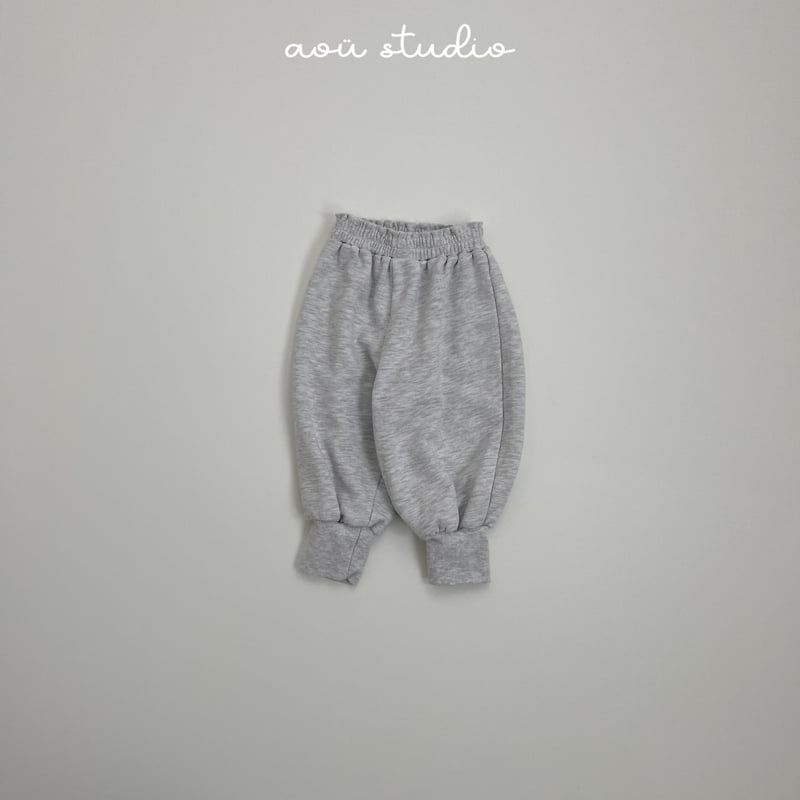 Aou Studio - Korean Baby Fashion - #babyoutfit - New New Jogger Pants - 2