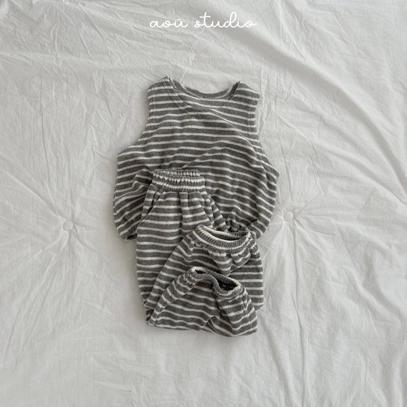 Aou Studio - Korean Baby Fashion - #babywear - Como Sleeveless Top - 12