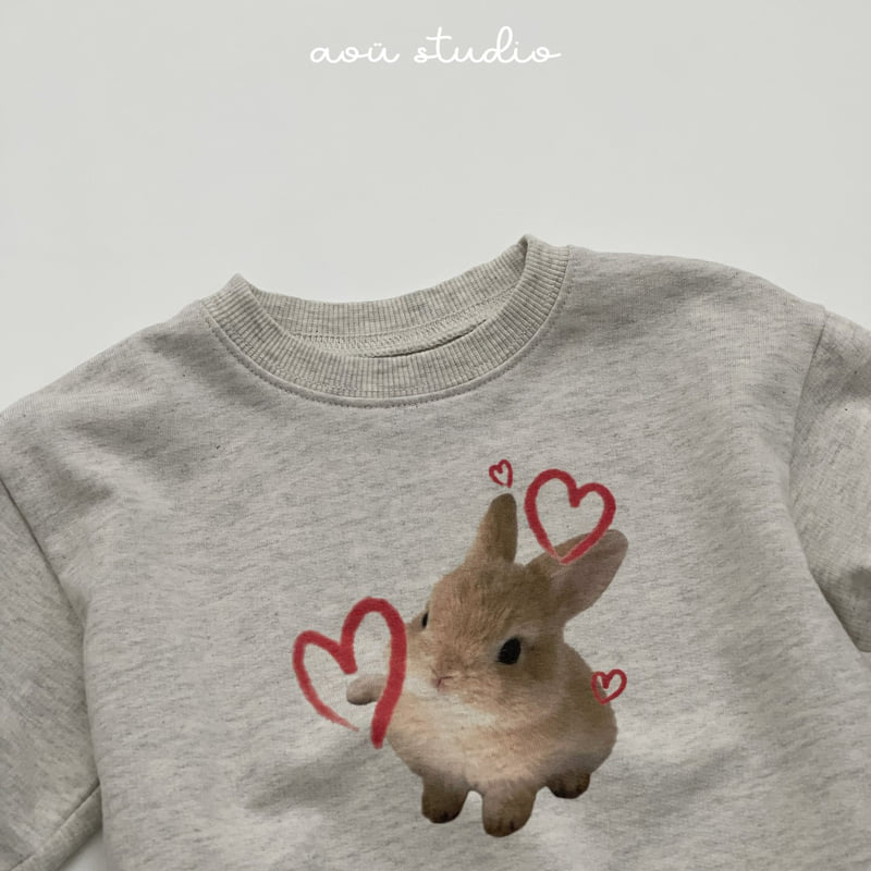 Aou Studio - Korean Baby Fashion - #onlinebabyboutique - Bunny Tee - 5