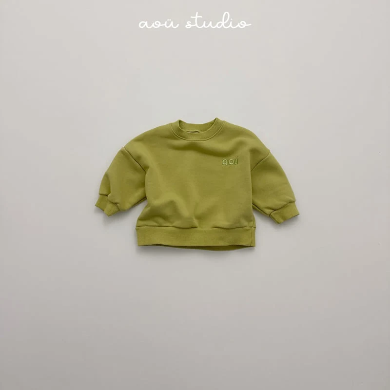 Aou Studio - Korean Baby Fashion - #onlinebabyboutique - Snug Sweatshirt - 3