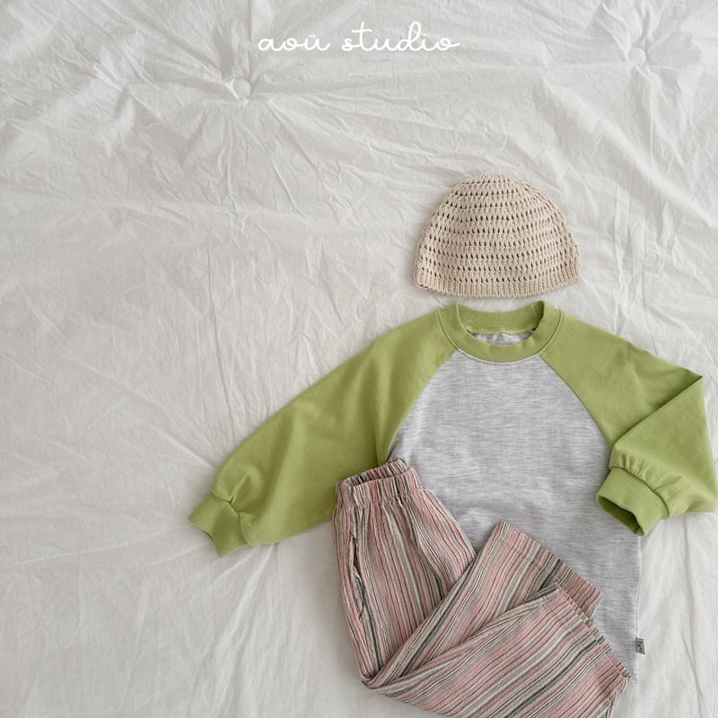 Aou Studio - Korean Baby Fashion - #onlinebabyboutique - Steady Raglan Tee - 6