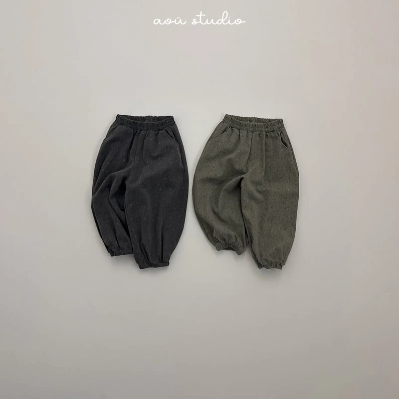 Aou Studio - Korean Baby Fashion - #onlinebabyboutique - Hina Jogger Pants