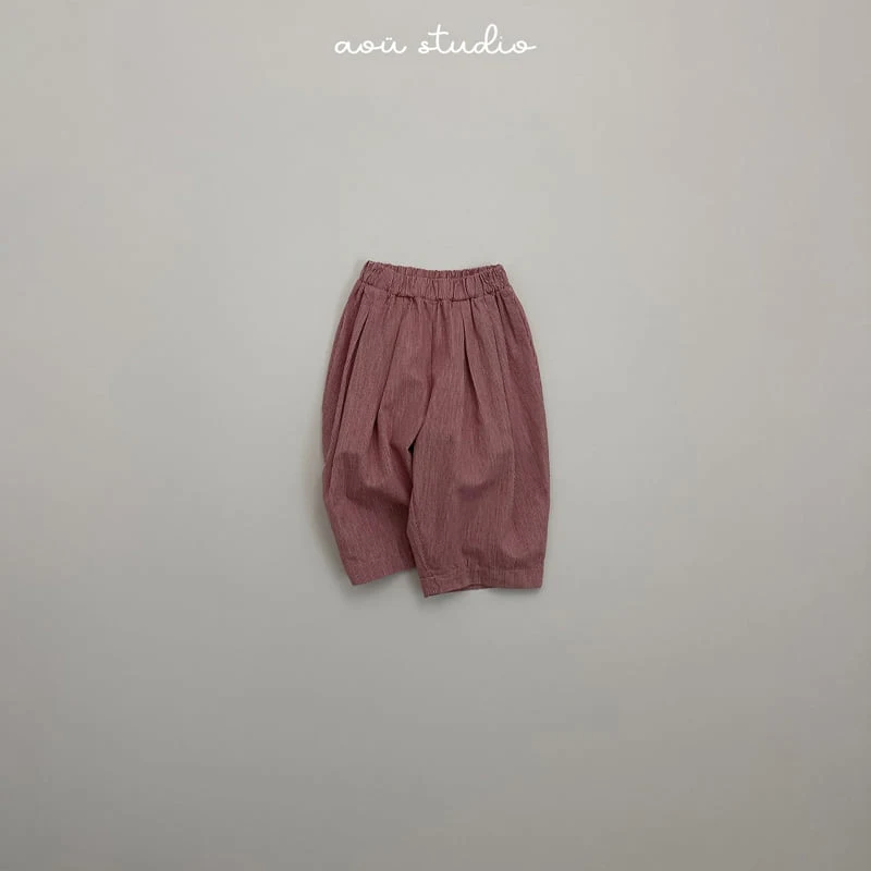 Aou Studio - Korean Baby Fashion - #onlinebabyshop - Flow Pants - 3
