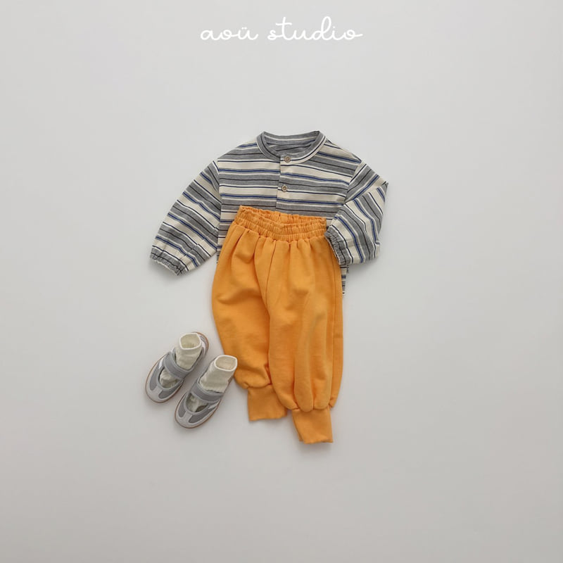 Aou Studio - Korean Baby Fashion - #onlinebabyshop - New New Jogger Pants - 6