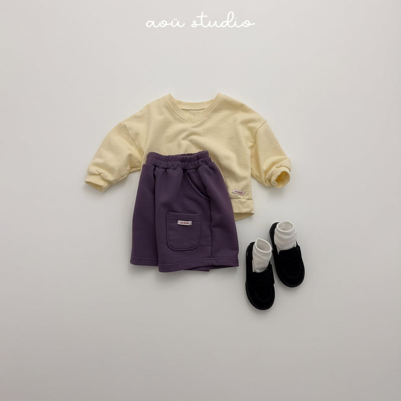 Aou Studio - Korean Baby Fashion - #onlinebabyshop - Hako Pocket Pants - 5