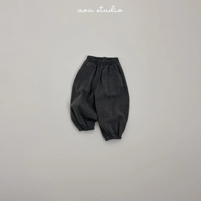 Aou Studio - Korean Baby Fashion - #onlinebabyshop - Hina Jogger Pants - 2