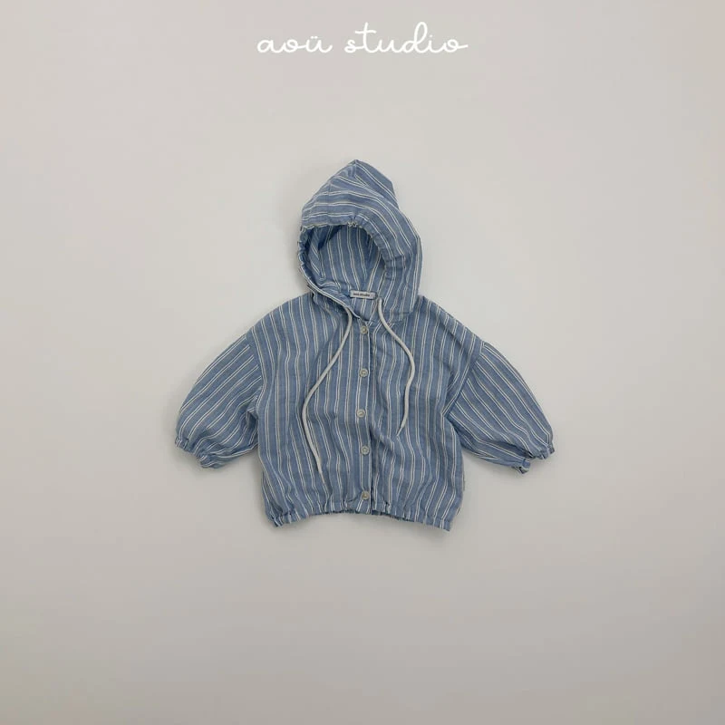Aou Studio - Korean Baby Fashion - #smilingbaby - Bonbon Button Hoodie - 3