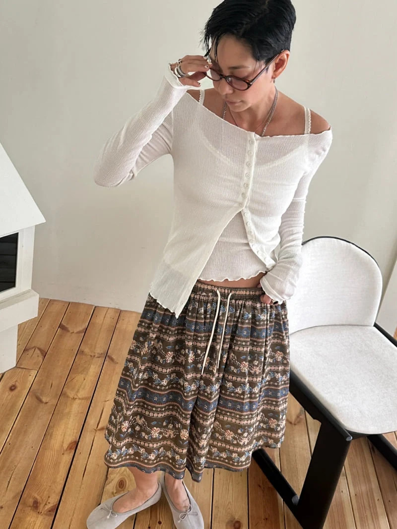Auver_Fit - Korean Women Fashion - #momslook - Pleated Sleeveless Set - 10