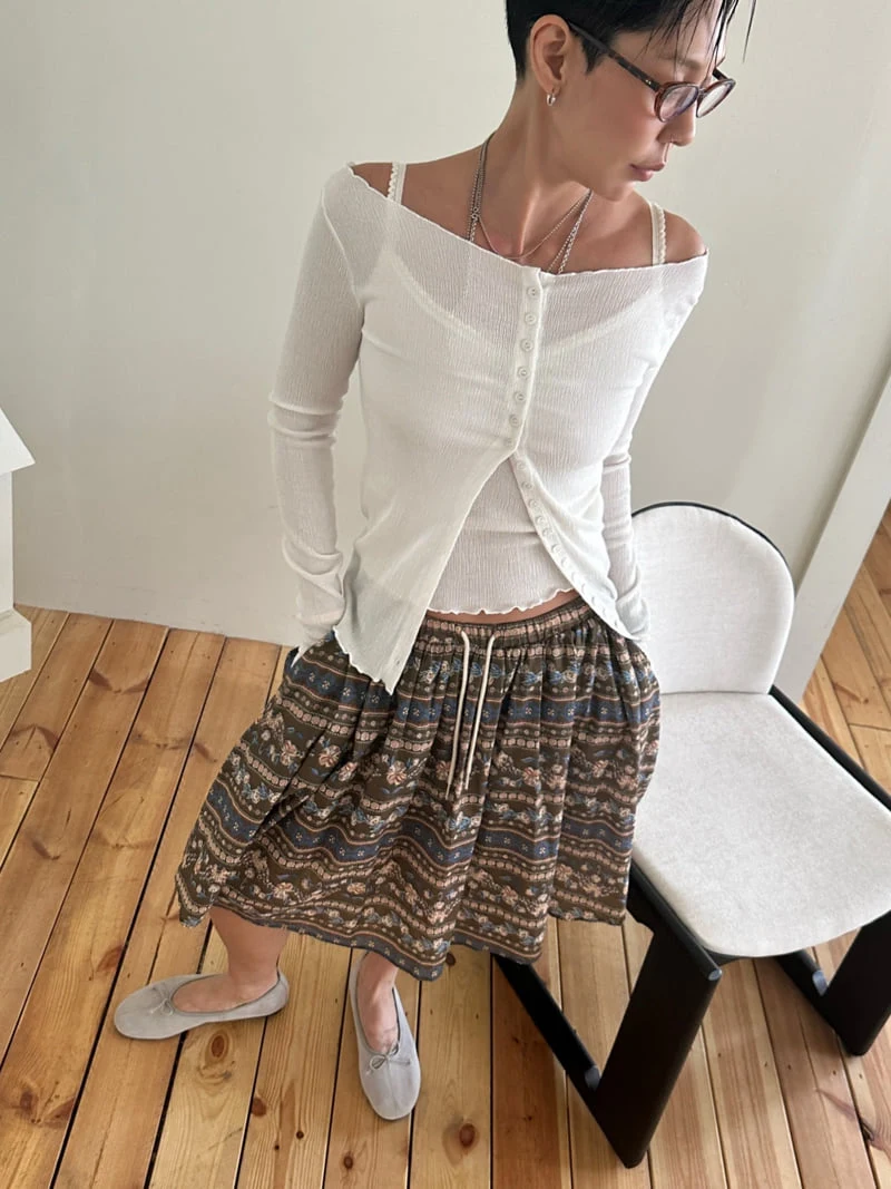 Auver_Fit - Korean Women Fashion - #momslook - Pleated Sleeveless Set - 8