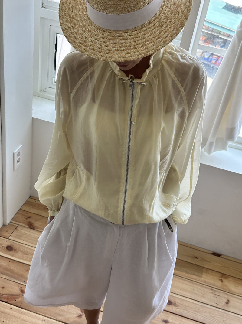 Auver_Fit - Korean Women Fashion - #shopsmall - Summer Sheer Jumper - 3