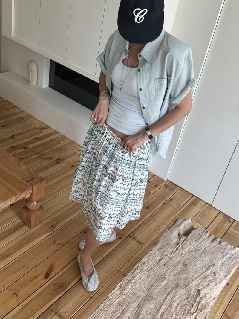Auver_Fit - Korean Women Fashion - #momslook - Bohemian Skirt - 4