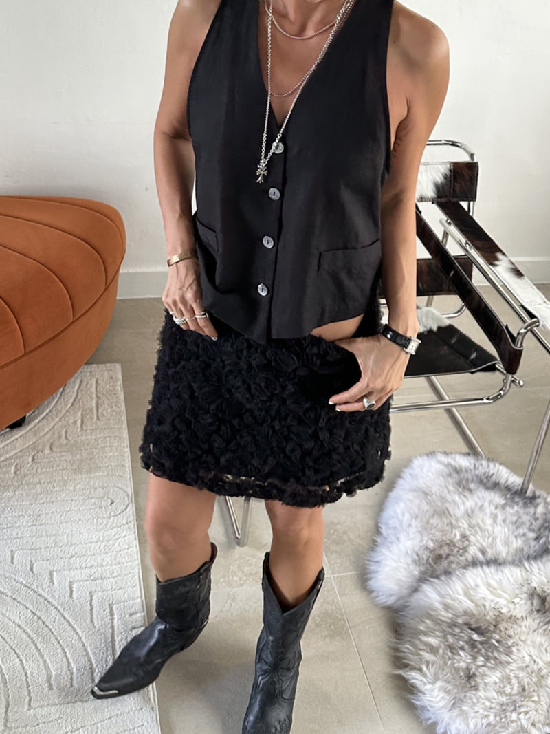 Camellia Mini Skirt by Auver_Fit for Women - view 8