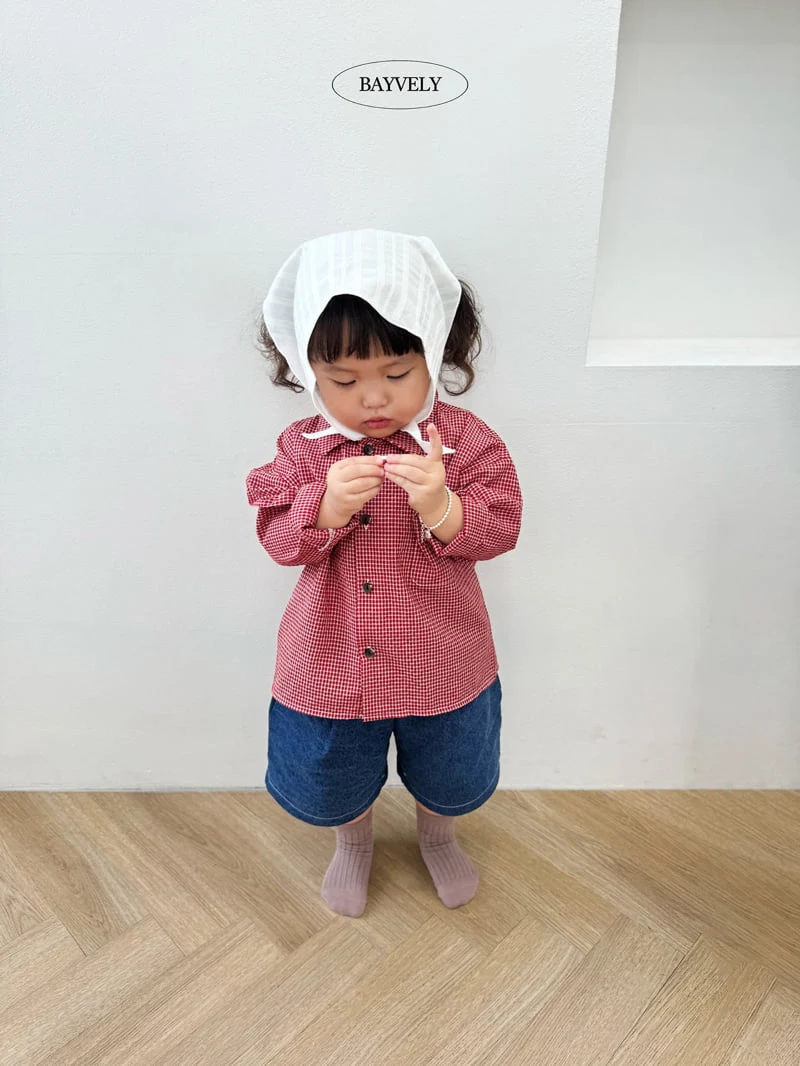 Bayvely - Korean Children Fashion - #Kfashion4kids - Winner Check Shirt - 10