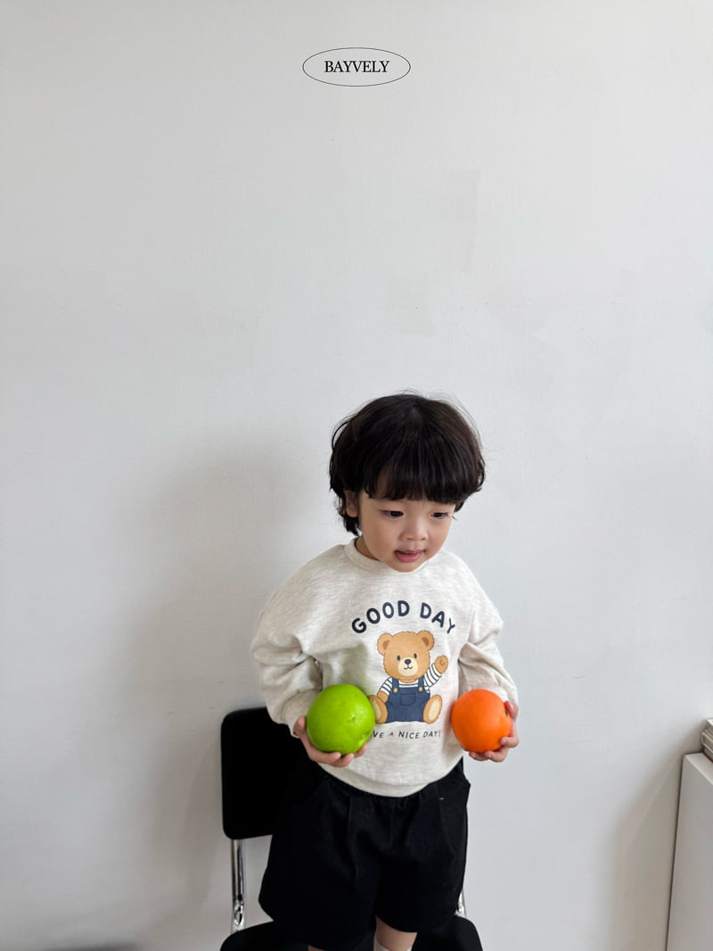 Bayvely - Korean Children Fashion - #Kfashion4kids - Good Bear Sweatshirt - 5