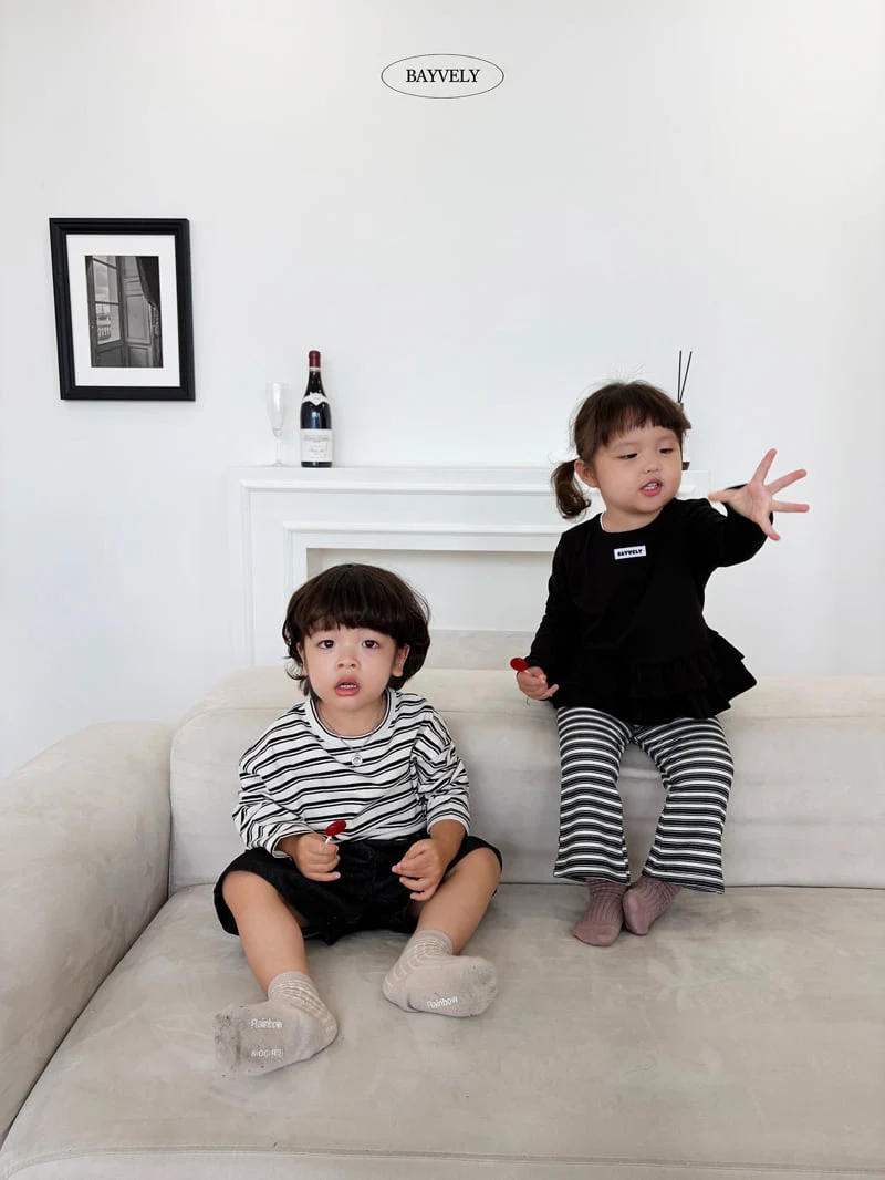 Bayvely - Korean Children Fashion - #Kfashion4kids - Saint Bootcut Pants - 9