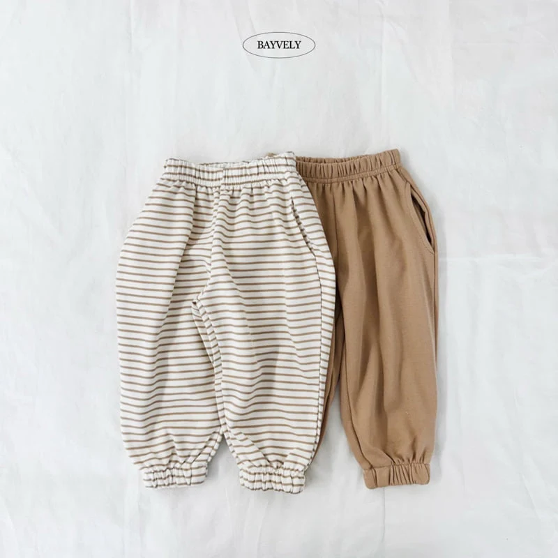 Bayvely - Korean Children Fashion - #Kfashion4kids - Blly Jogger Pants - 6