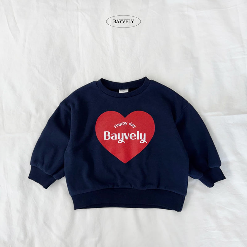 Bayvely - Korean Children Fashion - #childofig - Heart Sweatshirt - 3