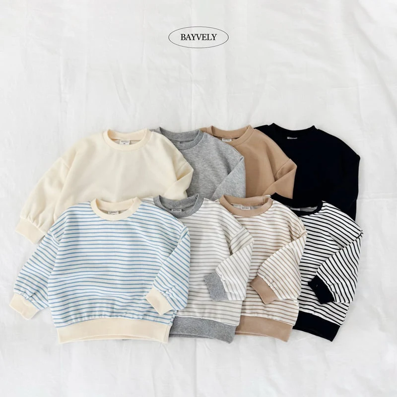 Bayvely - Korean Children Fashion - #childofig - Bay Sweatshirt