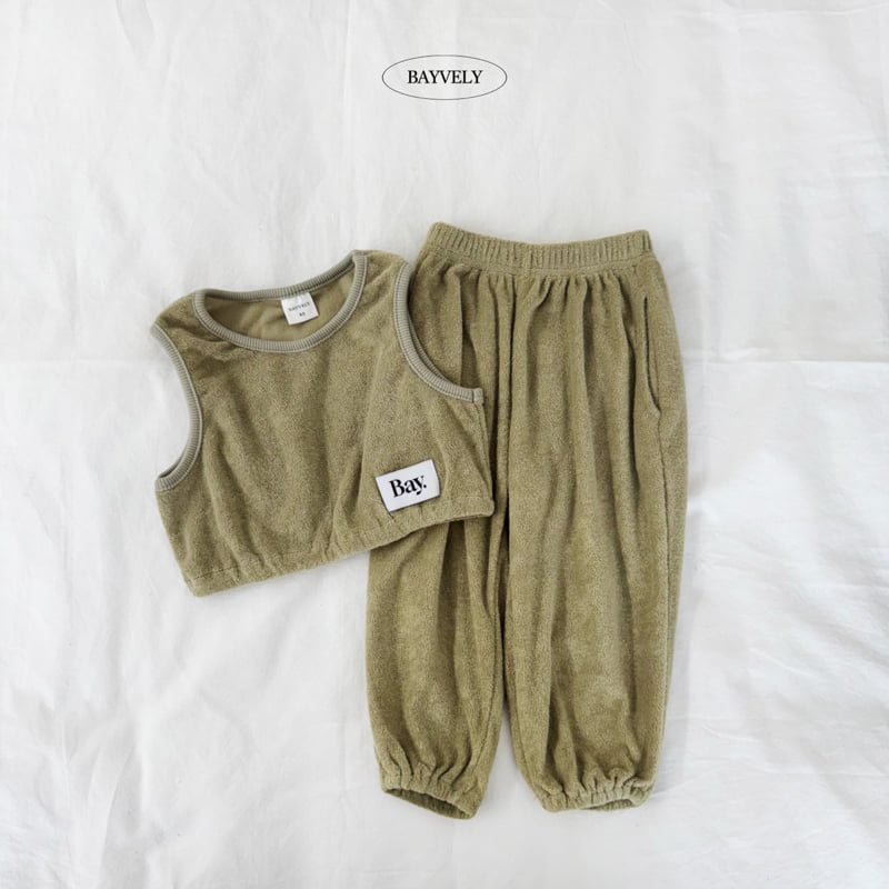 Bayvely - Korean Children Fashion - #childofig - Terry Crop Set - 3