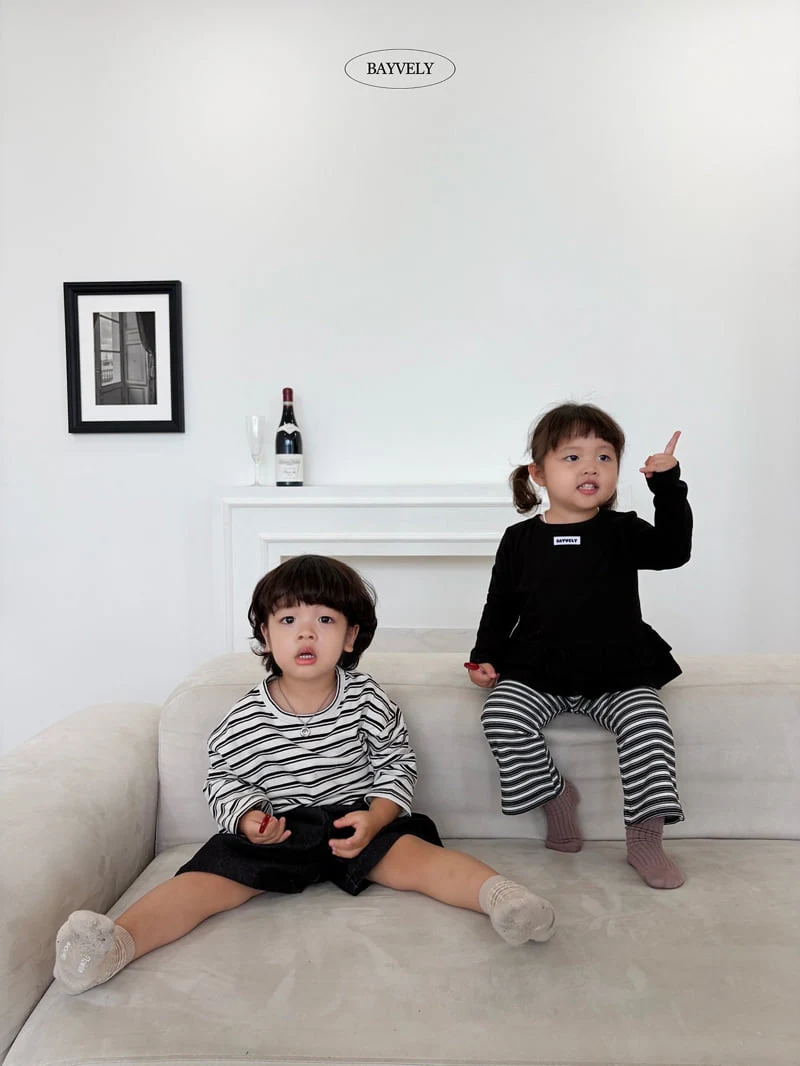 Bayvely - Korean Children Fashion - #discoveringself - Tiered Frill Tee - 9