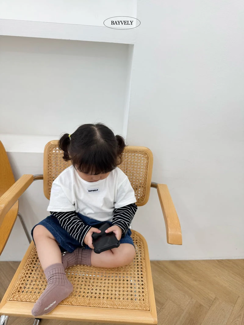 Bayvely - Korean Children Fashion - #discoveringself - Unique Layered Tee - 10