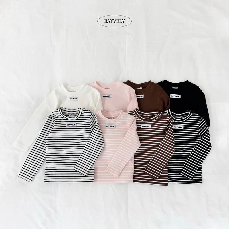 Bayvely - Korean Children Fashion - #discoveringself - Soft Stretch Tee