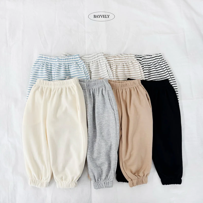 Bayvely - Korean Children Fashion - #discoveringself - Blly Jogger Pants