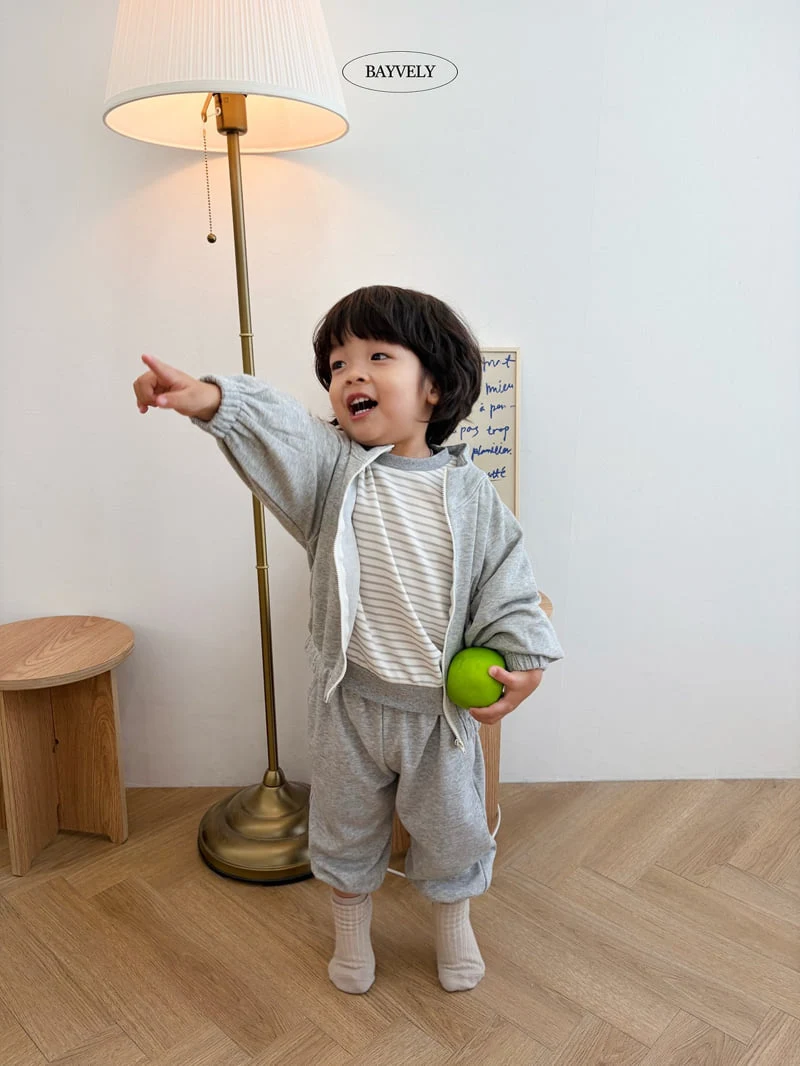 Bayvely - Korean Children Fashion - #fashionkids - Standard Zip-Up - 9