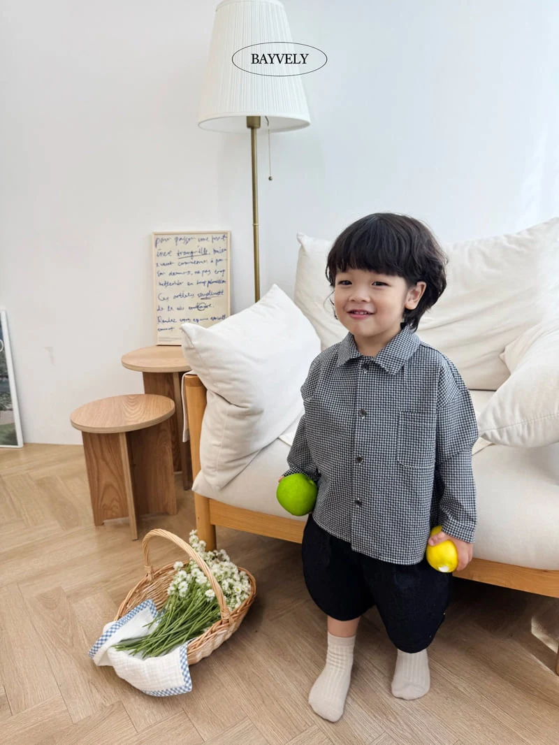Bayvely - Korean Children Fashion - #fashionkids - Winner Check Shirt - 6
