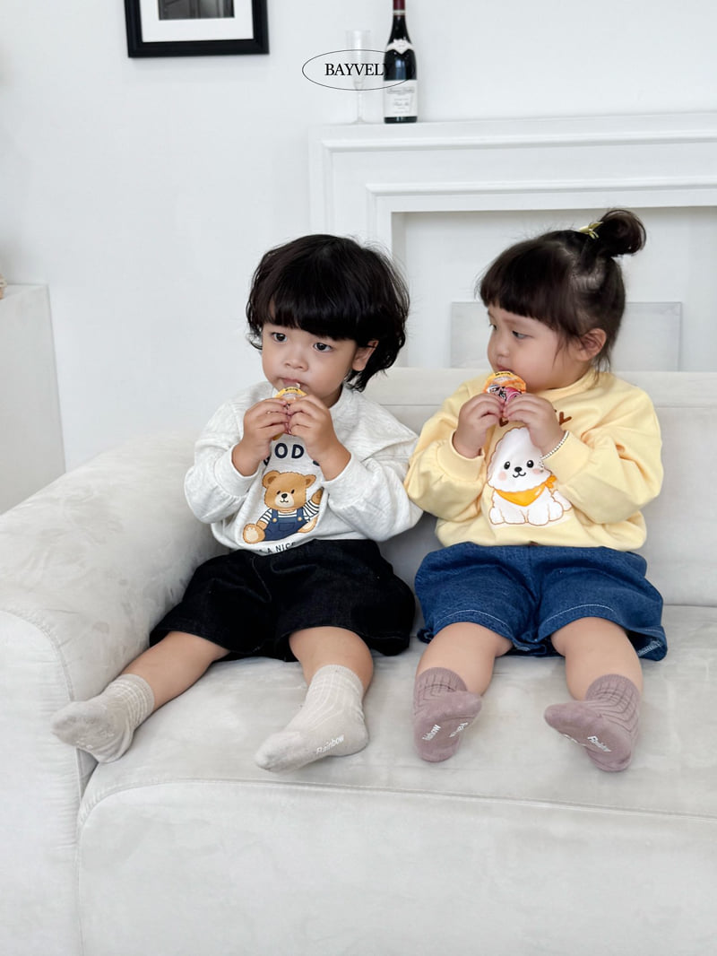 Bayvely - Korean Children Fashion - #fashionkids - Puppy Sweatshirt - 7