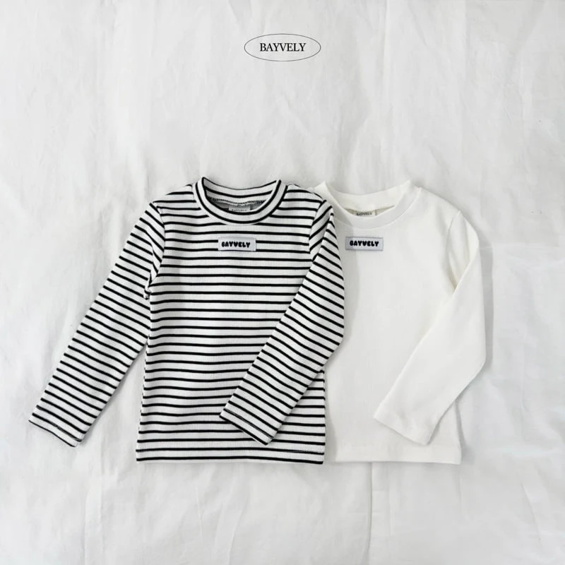 Bayvely - Korean Children Fashion - #fashionkids - Soft Stretch Tee - 2