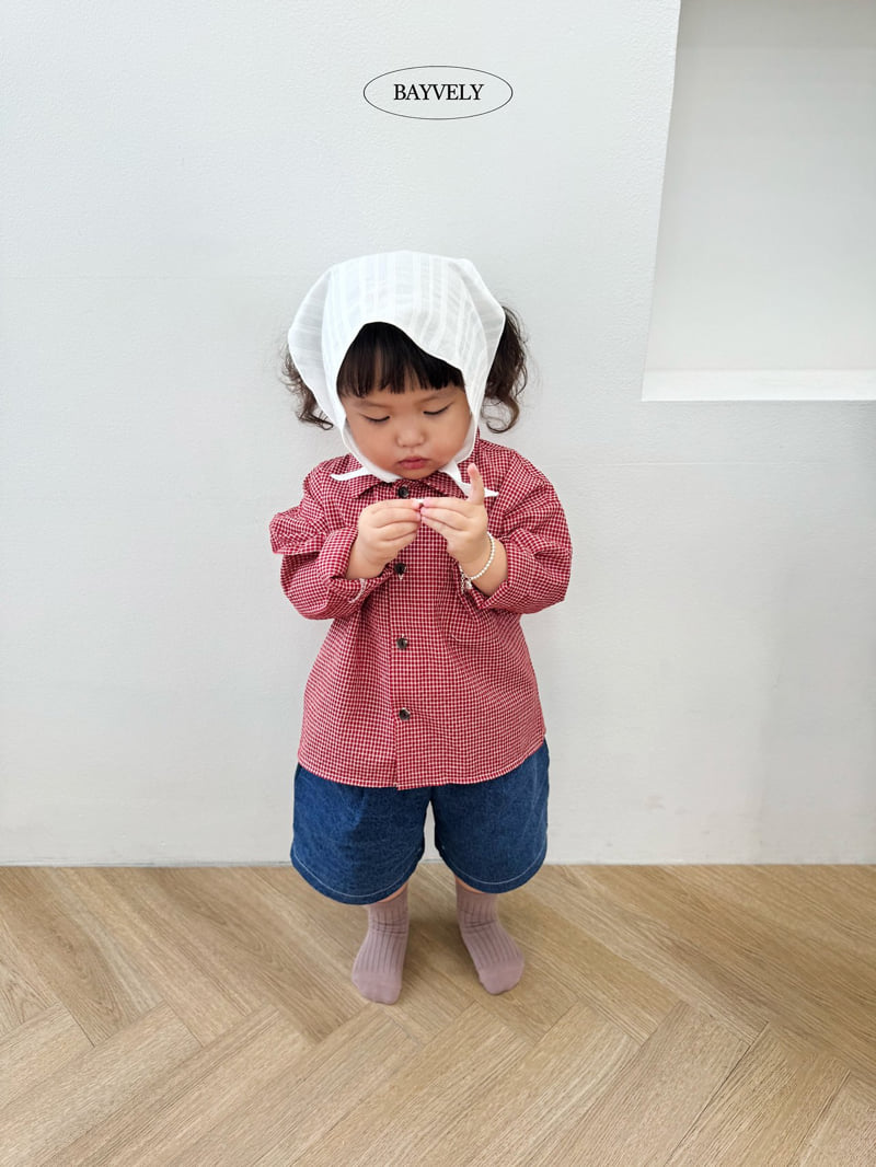 Bayvely - Korean Children Fashion - #kidsshorts - Fringe Scarf - 9