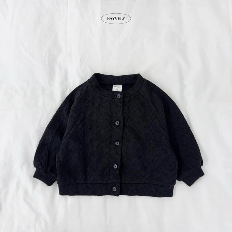 Bayvely - Korean Children Fashion - #fashionkids - Cable Knit Cardigan - 4