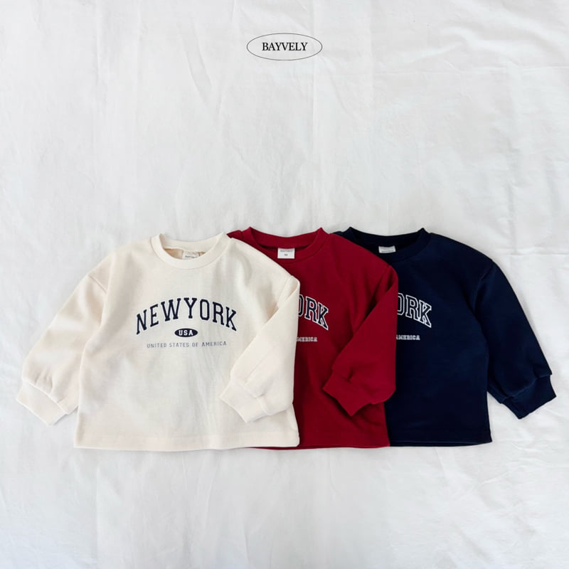 Bayvely - Korean Children Fashion - #kidsshorts - New York Sweatshirt