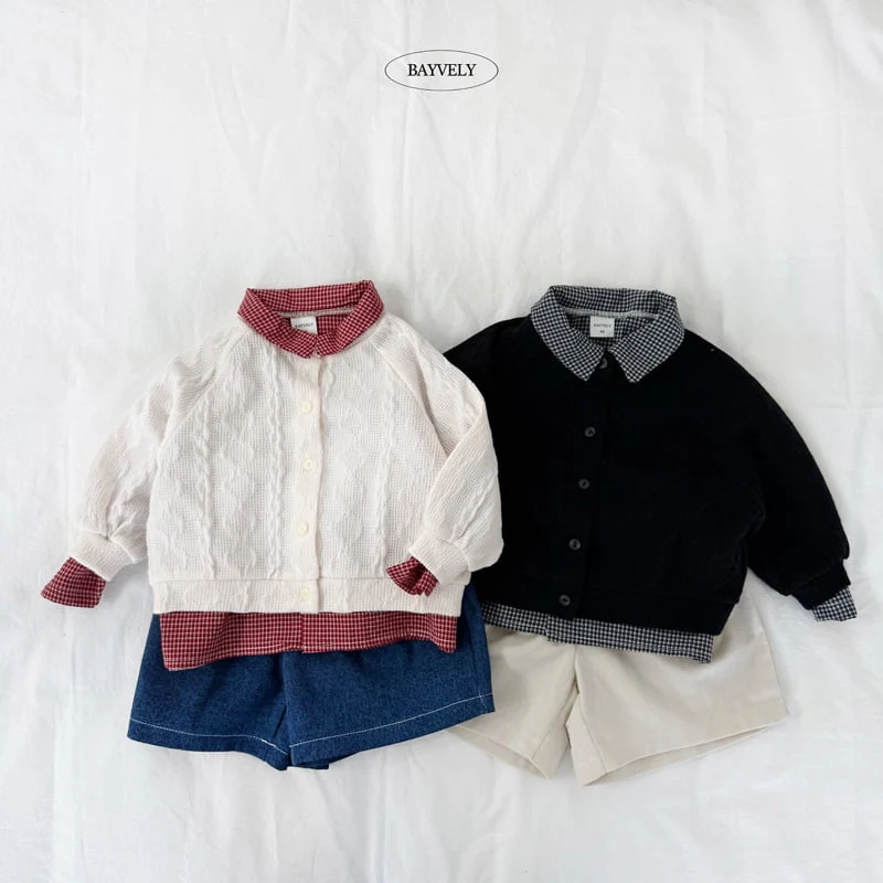 Bayvely - Korean Children Fashion - #kidsstore - Cable Knit Cardigan - 5
